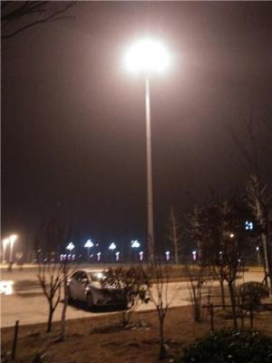 山东聊城25米高杆灯整体热镀锌高品质低价位