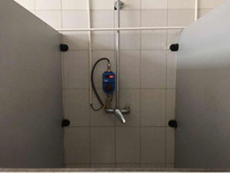 甘肃卡哲K1508IC卡刷卡控水器 澡堂淋浴系统