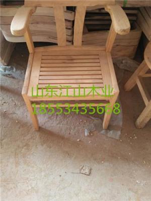江山碳化木餐椅