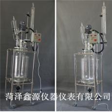 生产销售鑫源XYF双层玻璃反应釜 玻璃仪器