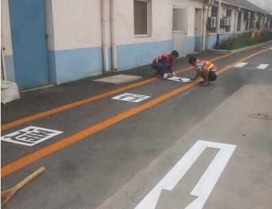 深圳車間熱熔劃線 深圳工廠熱熔劃線