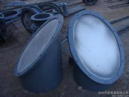 DN300圆形带活动短管防爆门型号