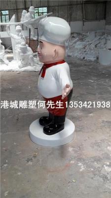 广东深圳深圳市罗湖区饭店门口迎宾厨师雕塑