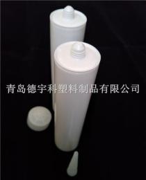 厂家直销临沂 白色玻璃胶瓶HDPE密封空胶筒