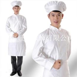 厨师工作服短袖厨师长定制厨房酒店餐饮制服