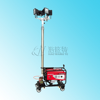 安徽自動發(fā)電升降工作燈 升降照明車浩旺特