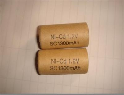 高動(dòng)力鎳鎘SC動(dòng)力電池1.2V1300mah