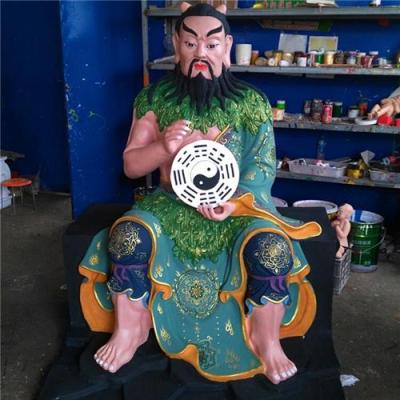 河南南阳邓州市 伏羲 女娲娘娘神像