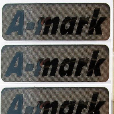 金属字标签 超薄金属标签 电镀镍标 金属标