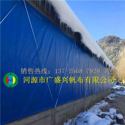 湖南猪场卷帘布厂家 益阳养殖场卷帘布订做