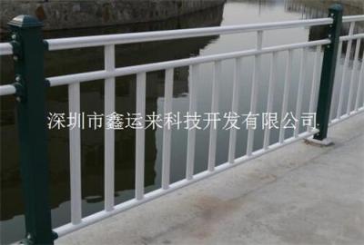 锌钢材质的河道护栏 深圳河道护栏的隔离