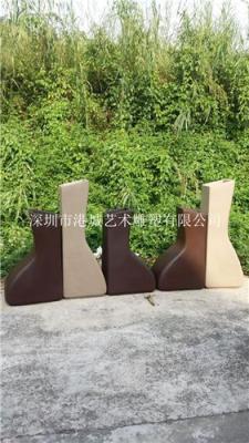 广东深圳环境景观玻璃钢花盆花瓶雕塑