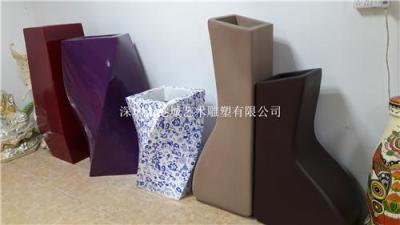 广东深圳健康环保玻璃钢花盆雕塑