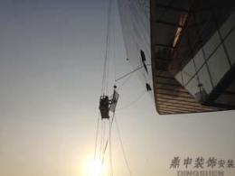 广东中山中山市高处高空玻璃更换吊装