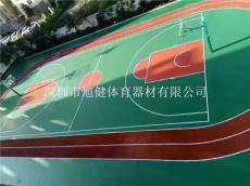 广东清远清远市村委会篮球场地建设