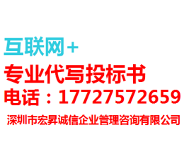 深圳24小时代写标书公司