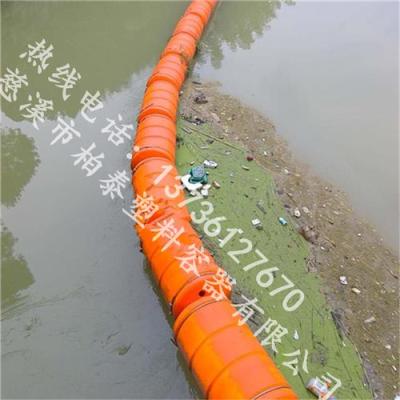 福建水电站拦污排挂网塑料浮筒厂家