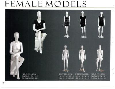 优质全身女模橱窗模特生产厂家