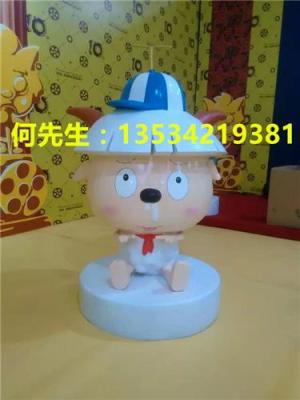 四川泸州幼儿园卡通公仔玻璃钢喜洋洋雕塑