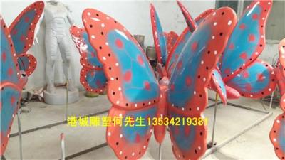 广东深圳现货销售玻璃钢蜻蜓雕塑