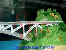 鄭州上承式鋼筋混凝土肋拱橋化工模型 仿真