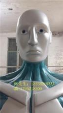 北京生产定制玻璃钢机器人雕塑制作