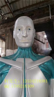 上海上海手工玻璃钢机器人雕塑