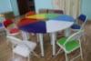 彩色变型团体活动桌