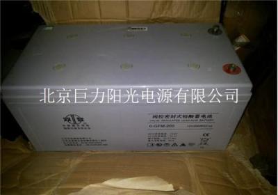 江西双登蓄电池丨6-GFM-200 新余 总代理