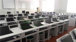 上海多功能机房培训翻转电脑桌