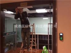 成都裝套門禁的價格 指紋刷卡門禁安裝 考勤