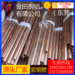进口国标t2紫铜管 吉林c1100紫铜盘形管定制