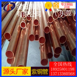 直销tp2精密紫铜管 进口上海c1100空心铜管