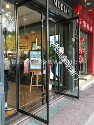 深圳南山区玻璃门地弹簧玻璃门感应玻璃维修