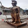 贵州玻璃钢罗马武士 仿铜战士雕塑小品摆件