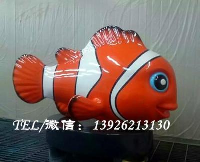 海洋动物仿真雕塑艺术鱼模型彩绘树脂鱼雕塑