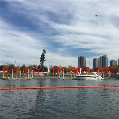 湘潭河道拦污浮漂湖面警示浮筒设计