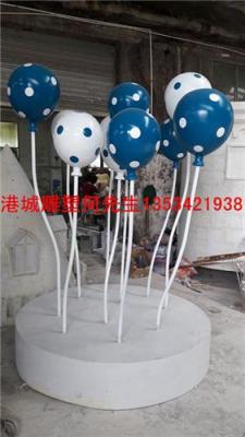 婚纱摄影基地玻璃钢气球雕塑