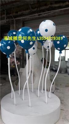万科广场节日造型装饰玻璃钢气球雕塑