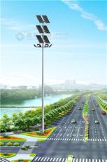 朗越能源锂电智能型太阳能高杆灯