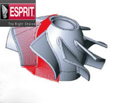 ESPRIT五軸加工模擬仿真軟件-上海迪培
