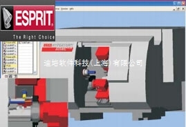 ESPRIT車銑復合機床加工仿真軟件-迪培
