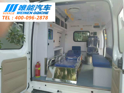 福特V348全顺新世代短轴医疗救护车