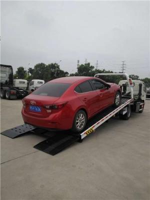 修理廠 4S店專用的一拖二清障車拖車