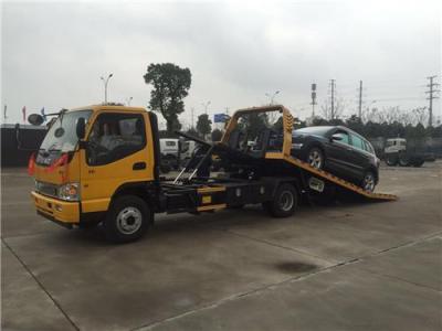 肇慶修理廠 4S店專用的一拖二清障車拖車