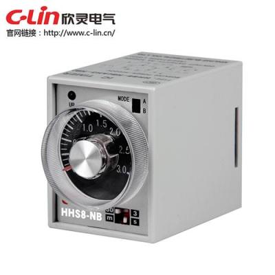 欣靈HHS8-NB AH3-NB 電子式時間繼電器
