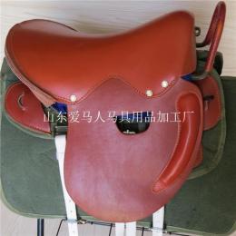 軍用馬鞍子軍鞍全牛皮馬鞍價格廠家