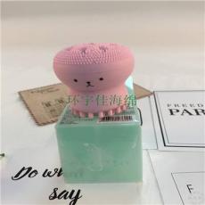 粉紅小章魚軟硅膠洗臉刷價格廠家直銷