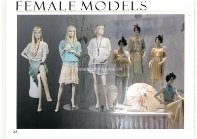 上海服装陈列展示模特批发价格直销品牌