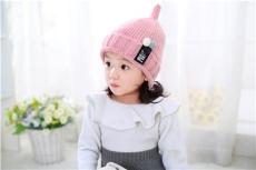 bbmy99 毛线帽韩版秋冬季儿童针织帽米奇标